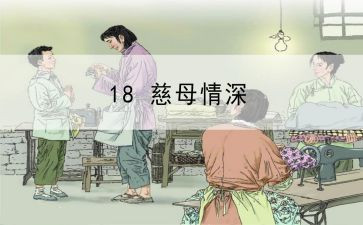 慈母情深优秀教案7篇