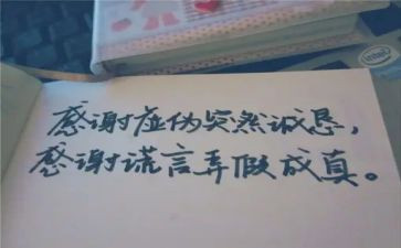 善意的谎言作文500字5篇