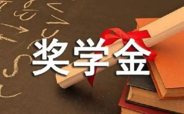 奖学金个人事迹5篇