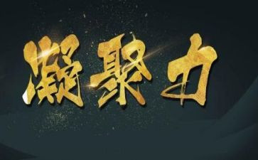 团队凝聚力的心得精选6篇
