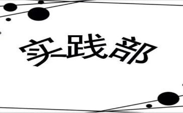入实践部t申请书5篇