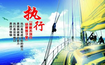 写执行力的心得体会最新7篇